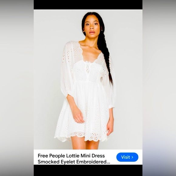 Free People NWOT Women’s Lottie Mini Dress / Size: SMALL - Picture 1 of 8